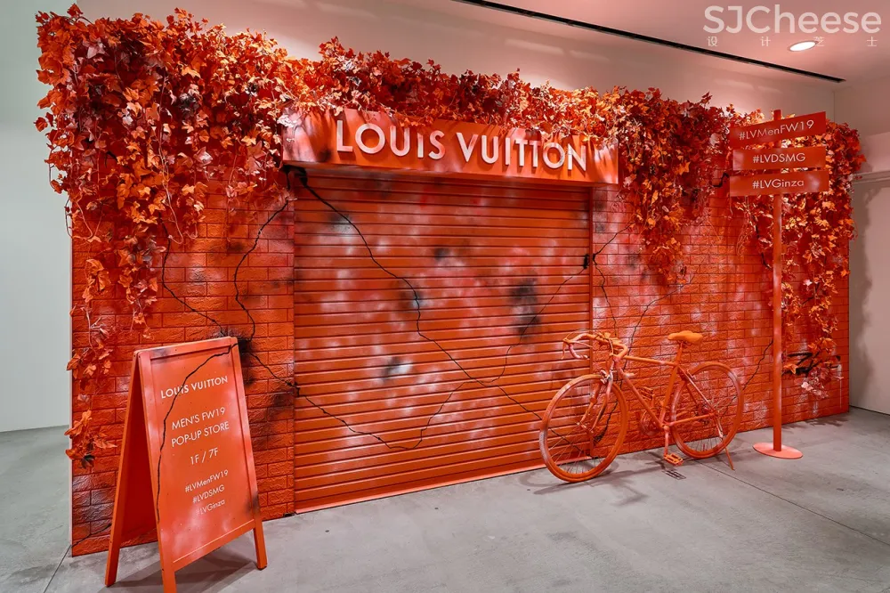 首发| lv店铺,霓虹绿快闪店与多佛街市场内银座专卖店fw19