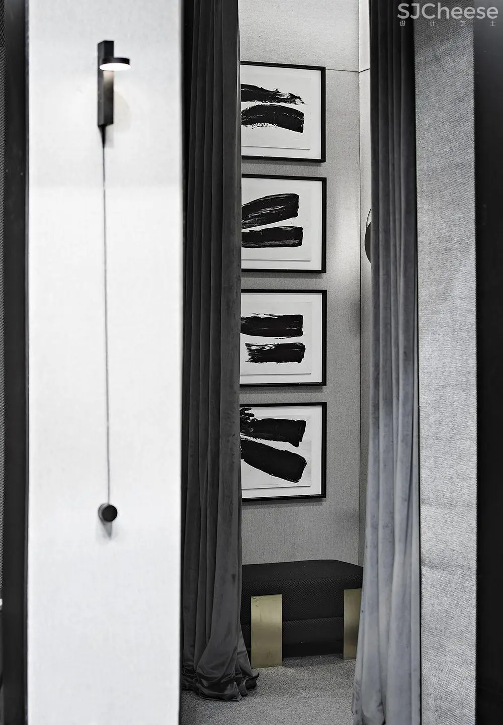 LISIYI作品 | 家具品牌展厅的纵横光线-时刻设计网