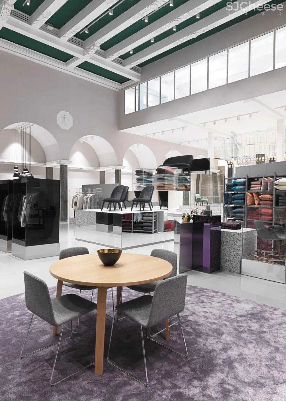 哥本哈根：新旗舰店粉色的房间 首-时刻设计网