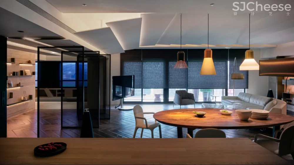 Double Core 台北193m²家庭住宅 | 创研空间-时刻设计网
