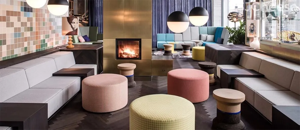 苏黎世25HOURS HOTEL酒店设计 | Zurich设计师-时刻设计网
