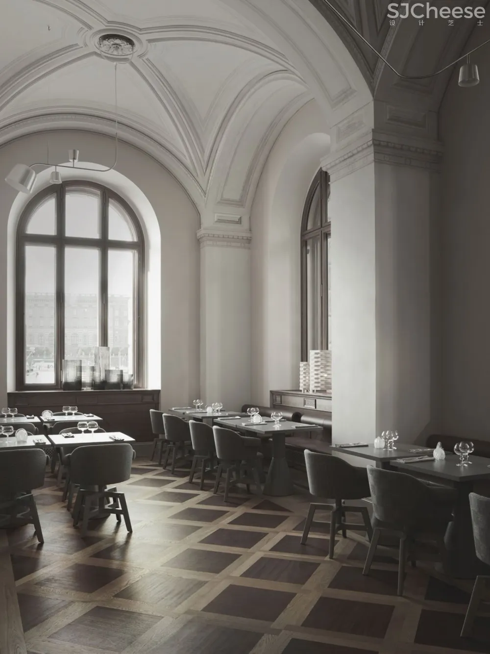 首发 | 北欧工艺被重塑：斯德哥尔摩国家博物馆的新餐厅 首-时刻设计网