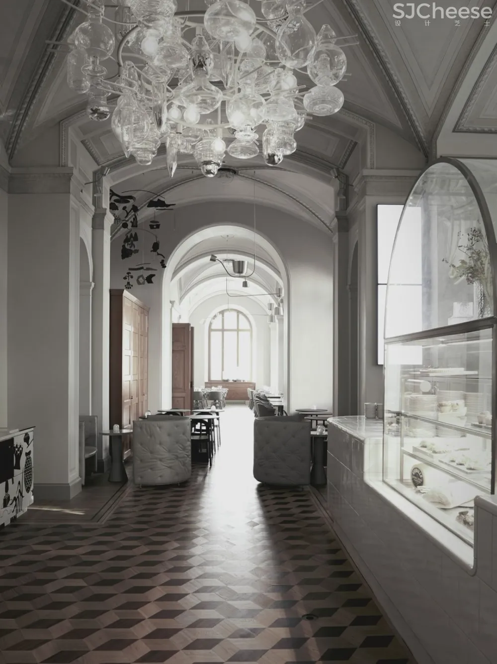 首发 | 北欧工艺被重塑：斯德哥尔摩国家博物馆的新餐厅 首-时刻设计网
