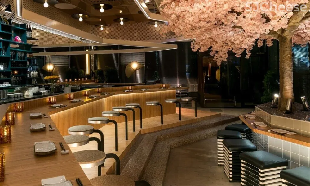 加拿大蒙特利尔LE BLOSSOM日本餐厅设计 餐饮 第11张