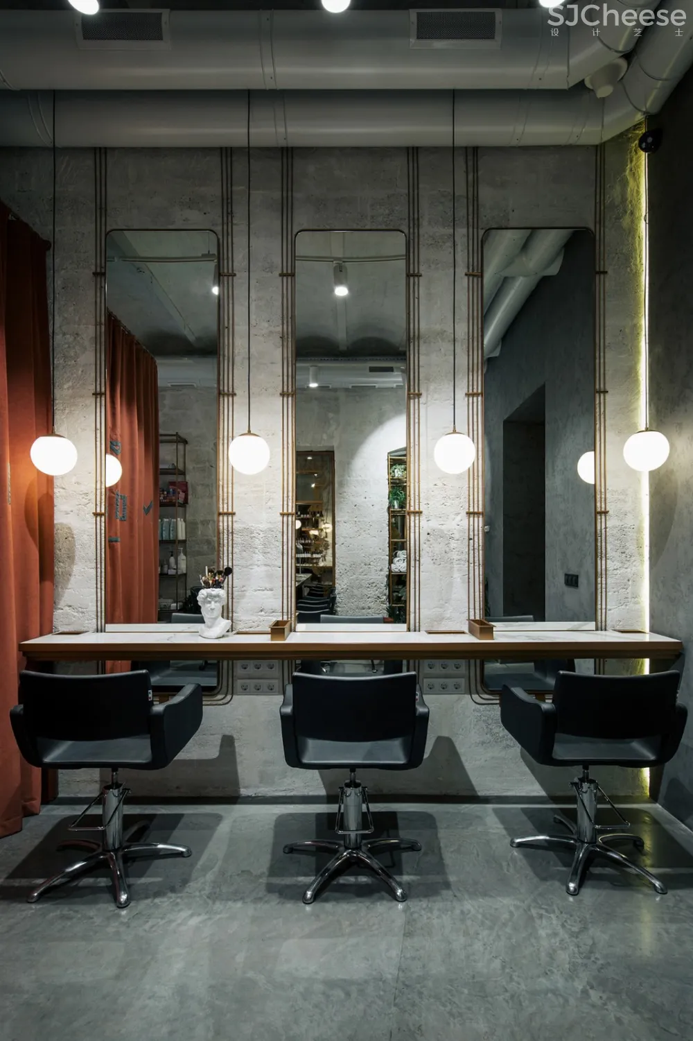 YØDEZEEN Architects ：美发美容沙龙 Madison beauty bar 首-时刻设计网