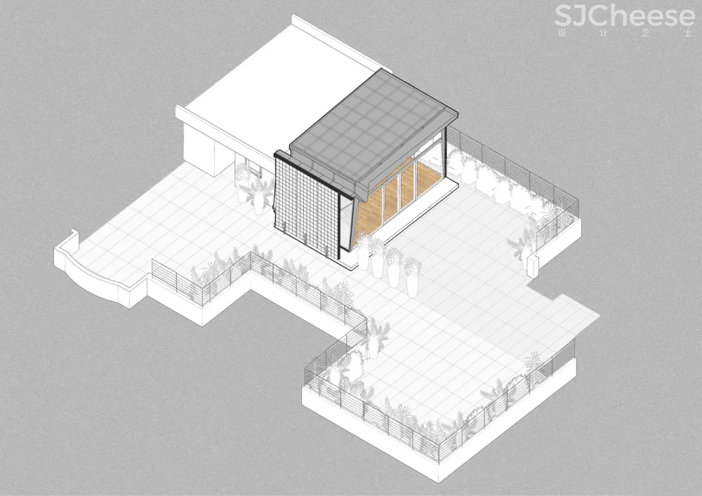 屋顶船舱2号 / Harsh Vardhan Jain Architects-时刻设计网