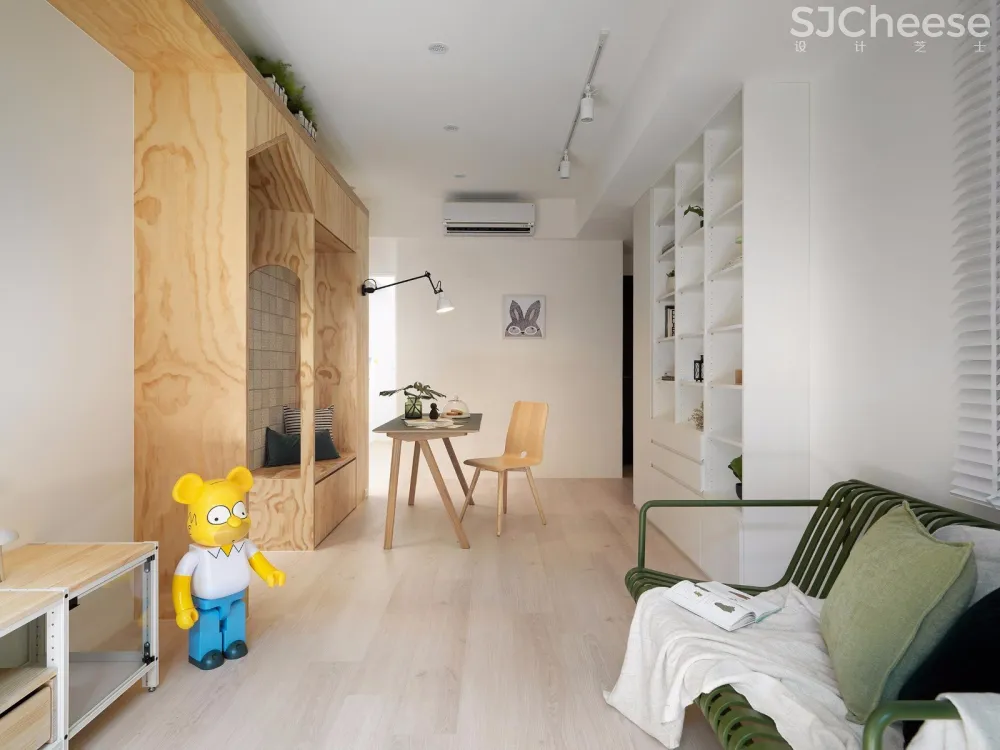森木木·台湾清新北欧风住宅 | 寓子设计-时刻设计网