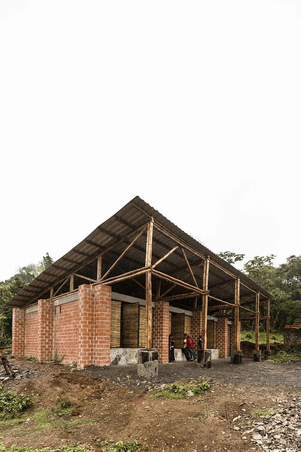 Tepetzintan村镇生产学校，墨西哥 / Rural Digital Baccalaureate No. 186 + Comunal: taller de arquitectura-时刻设计网