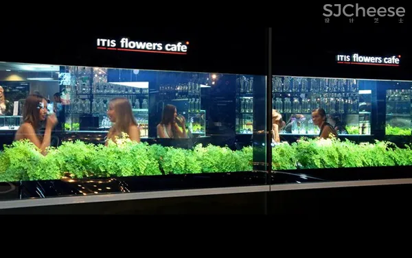 乌克兰itis flowers 咖啡店-时刻设计网