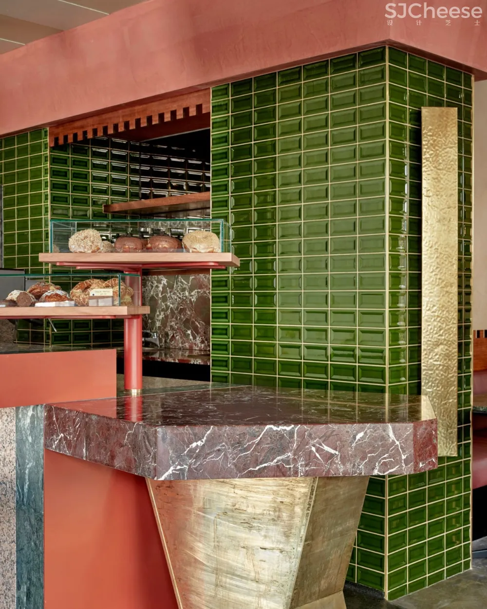 墨尔本 GABRIEL CAFE：色彩鲜艳的大理石咖啡馆 首 餐饮 第2张