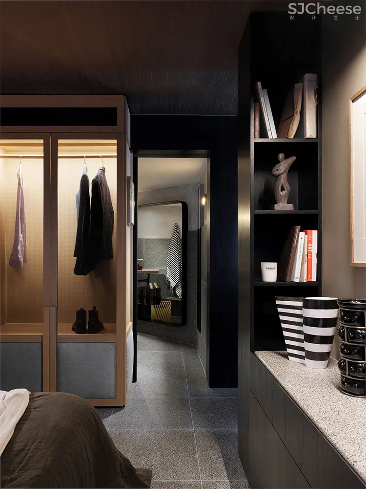 悉尼这间时髦公寓有着丰富和强大的室内功能 住宅 第8张