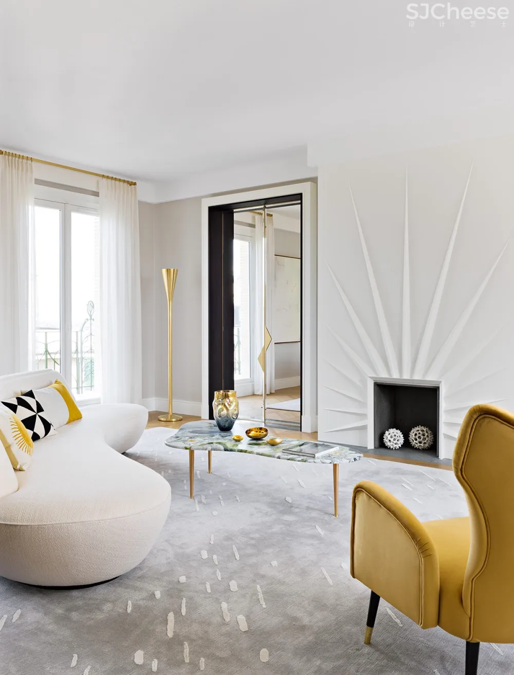 Damien Langlois-Meurine作品 |  Apartment in Paris，感受巴黎的真正精神-时刻设计网