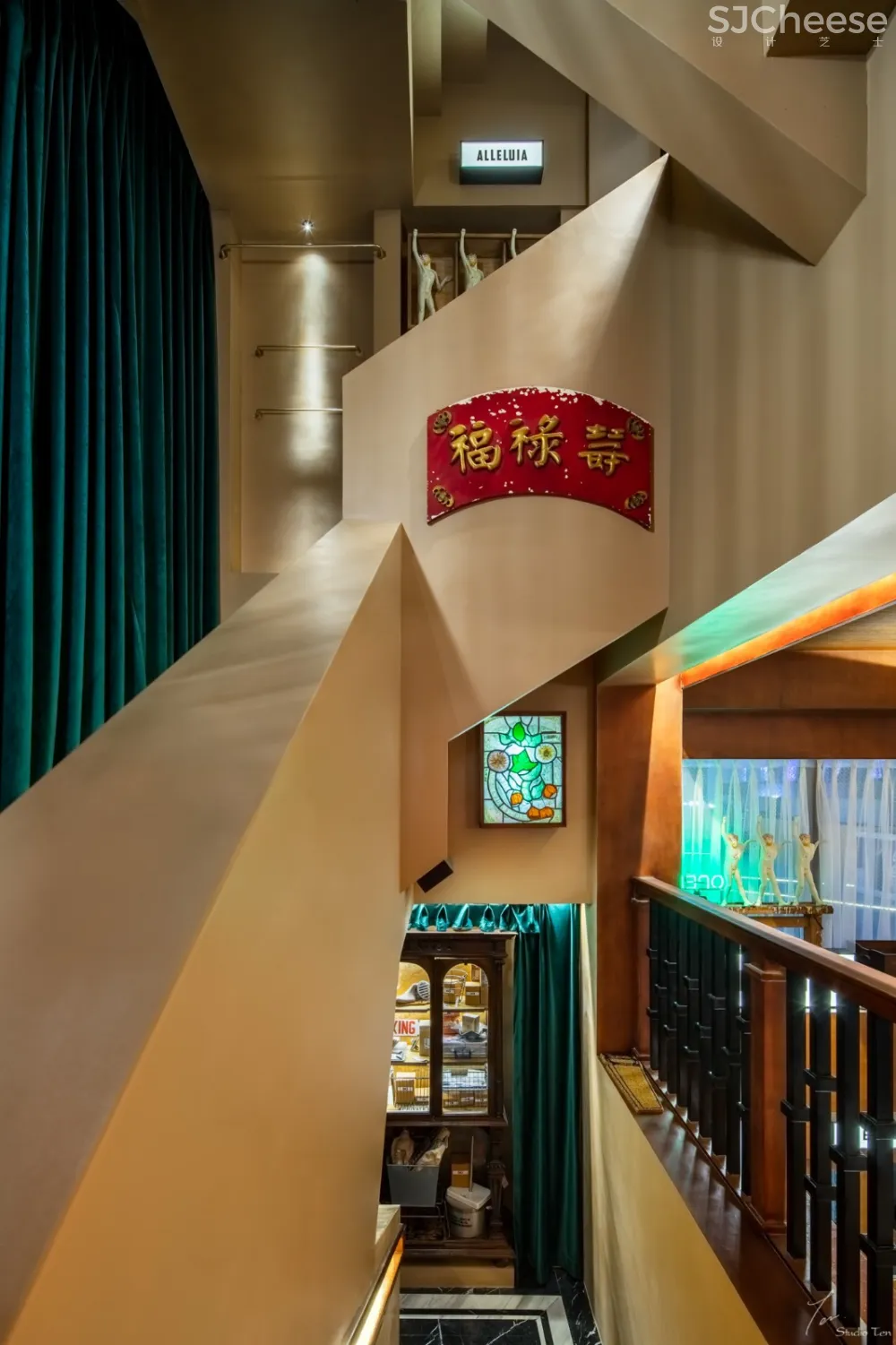 复古老上海范儿·泰式茶餐厅 | Giovanni zhou-时刻设计网
