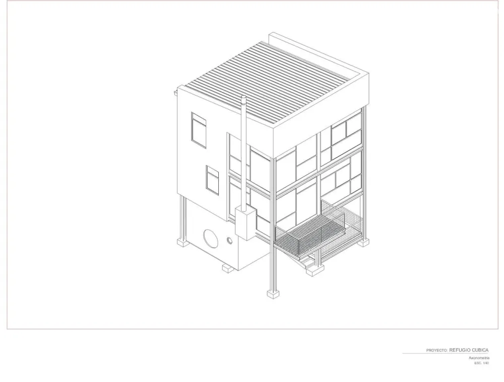 方块小屋 / Camacho Estusio de Arquitectura-时刻设计网