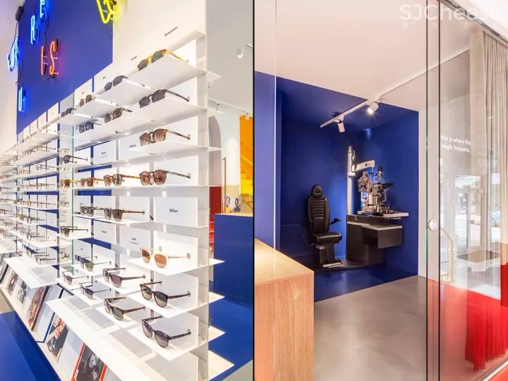 丹麦Ace & Tate眼镜店 | Spacon & X-时刻设计网