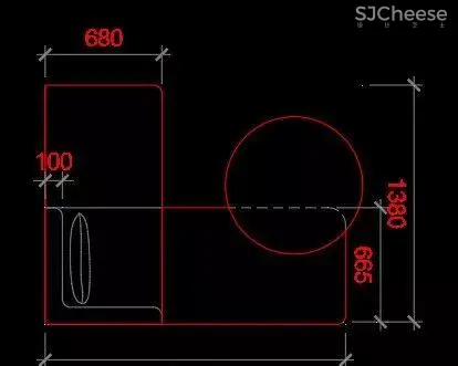 现代CAD家具图库丨带详细尺寸，平面，立面，侧面丨DWG丨82.6M-时刻设计网