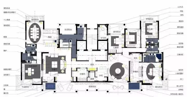 2500套室内家装CAD平面户型优化分析+方案解析教程-时刻设计网