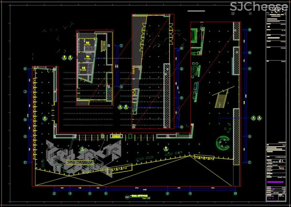 【琚宾】深圳万科会议中心全案设计丨CAD施工图＋PPT方案+效果图丨698M-时刻设计网