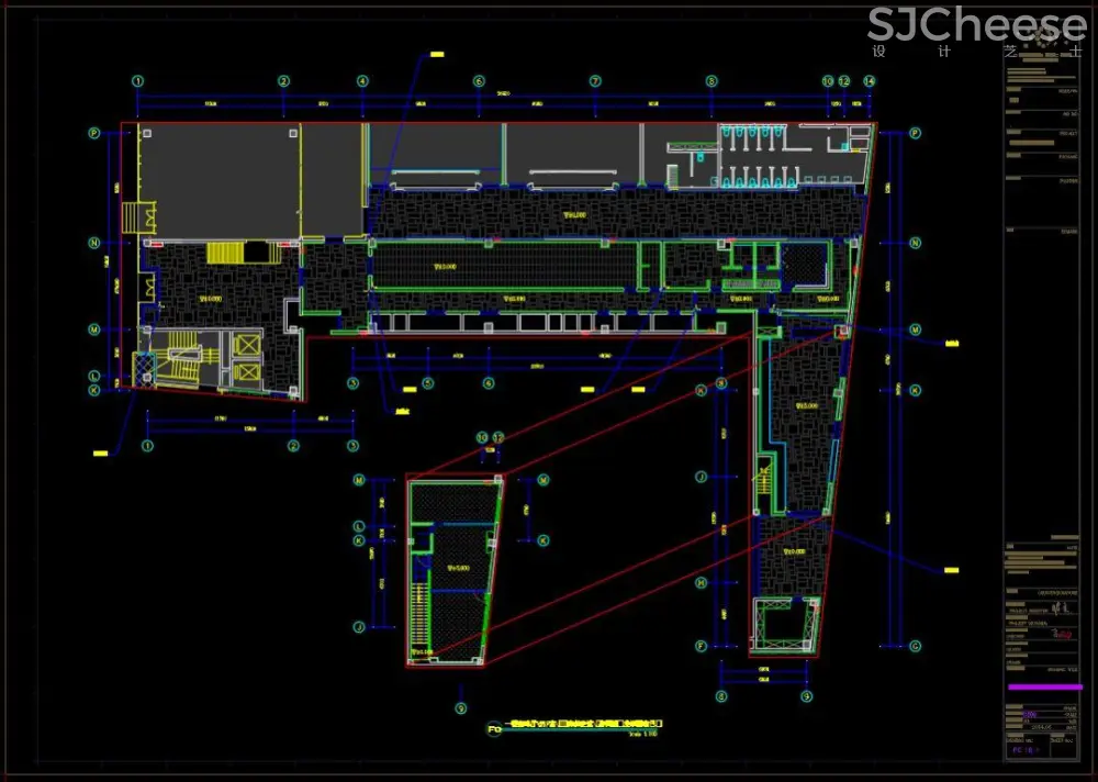 【琚宾】深圳万科会议中心全案设计丨CAD施工图＋PPT方案+效果图丨698M-时刻设计网