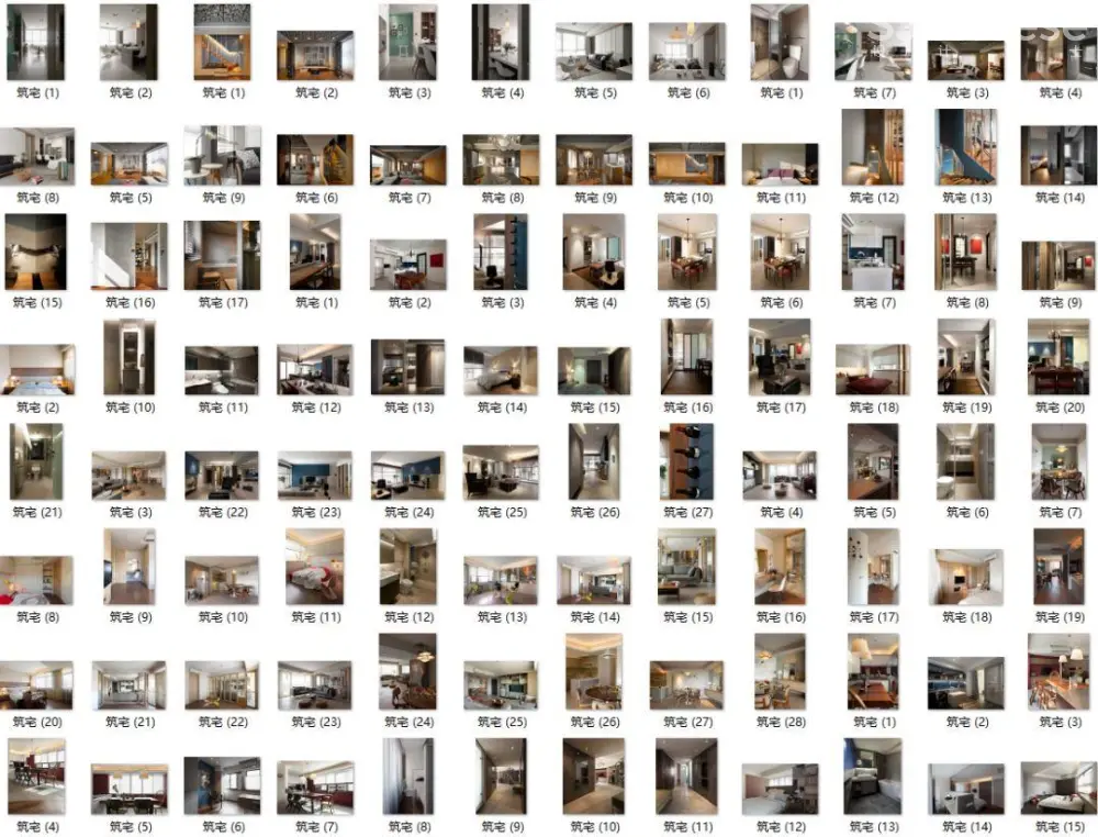 台式住宅 - 案例作品集丨高清摄影120套2000张图丨581M