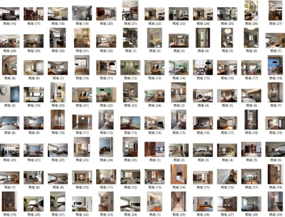 台式住宅 - 案例作品集丨高清摄影120套2000张图丨581M