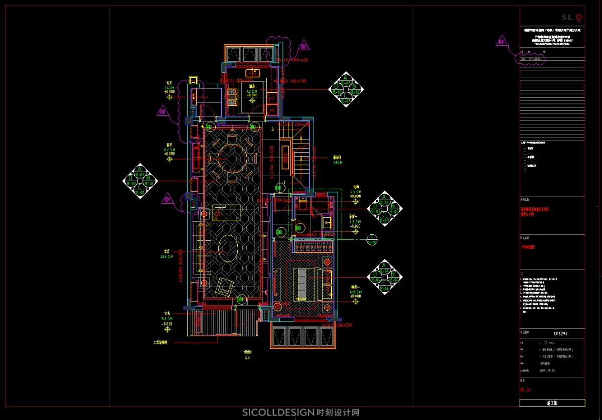 梁志天-苏州雅居乐相城住宅叠墅复式丨深化方案+软装方案+CAD施工图丨372M