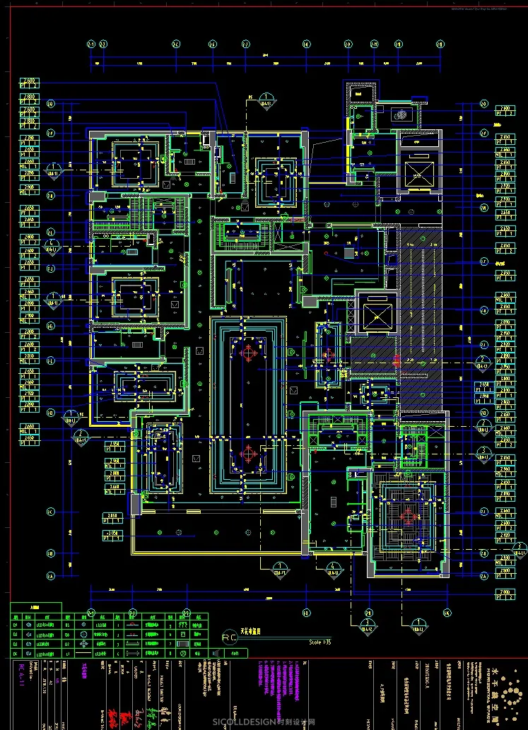 琚宾HSD丨重庆招商置地豪宅样板间(2套)设计方案+效果图+施工图丨212M