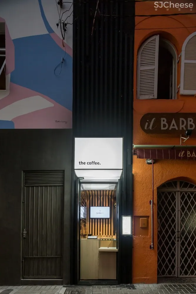 给我一扇门宽的空间，The Coffee咖啡店 / Studio Boscardin.Corsi Arquitetura-时刻设计网