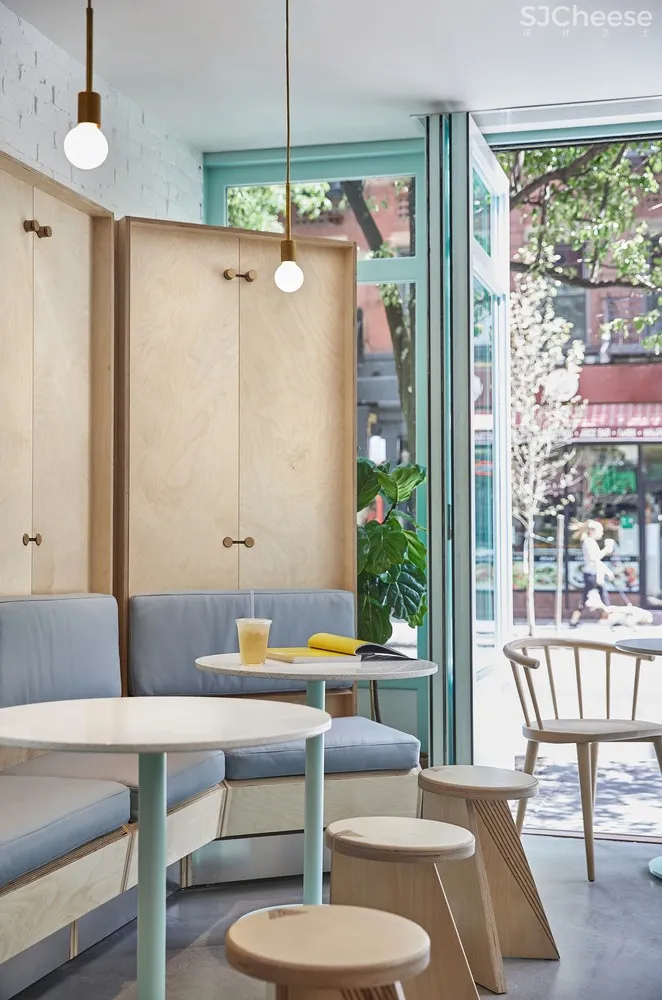 Bleecker 街道餐厅，城市生活的延伸 / Junzi Kitchen-时刻设计网