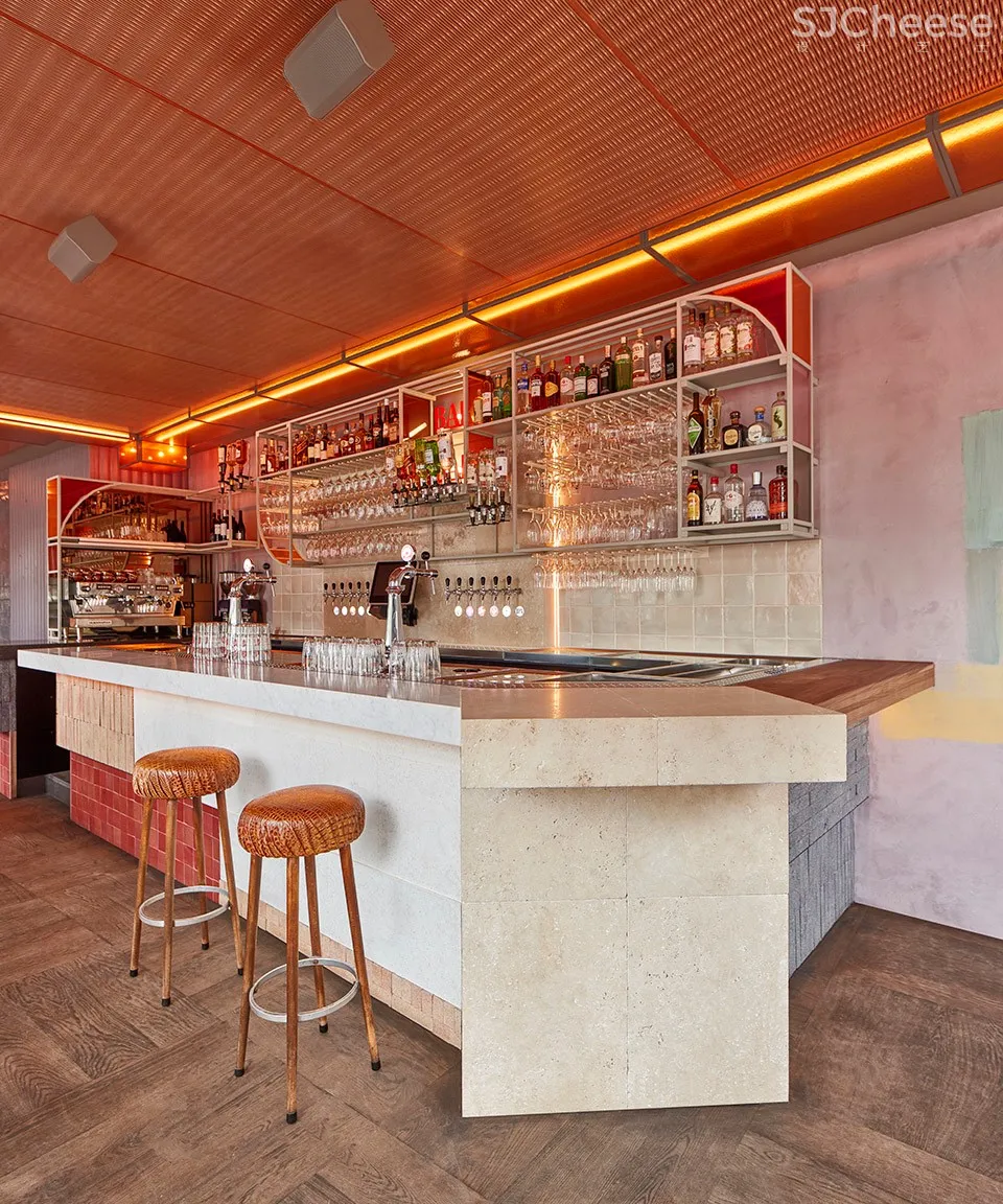 Ramona餐厅，阿姆斯特丹 / Studio Modijefsky-时刻设计网