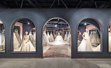 新作 苏作人装饰设计：梦中的婚纱店，是极致的Romantic！