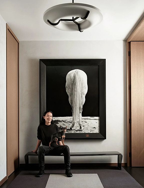 华裔时尚设计师王大仁纽约的家