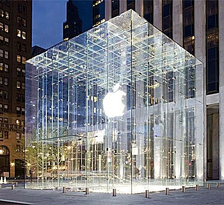 苹果店的大玻璃，都是谁设计的？
