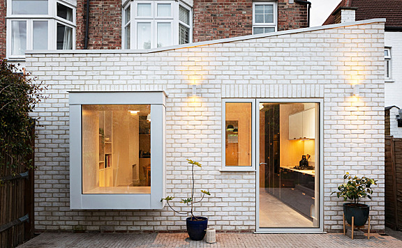 Amos Goldreich Architecture新作丨爆改英国伦敦的最小住宅Framework House