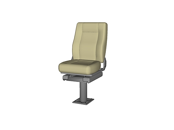固定操作旋转升降椅椅子沙发SU草图大师模型