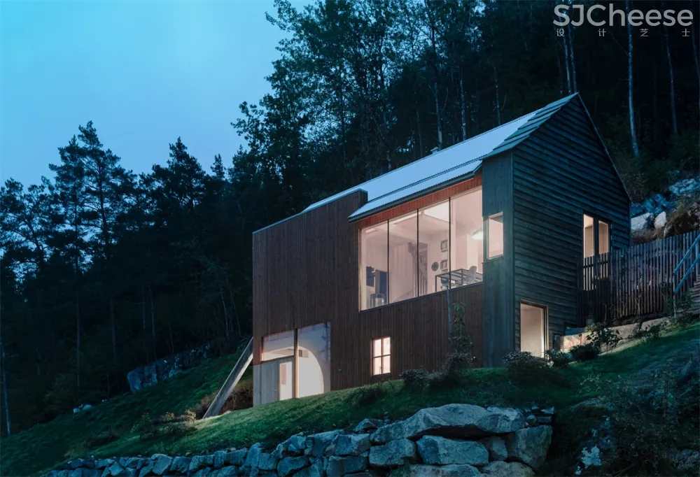 感受山水之美，位于挪威的设计感私宅，Rever & Drage设计-时刻设计网